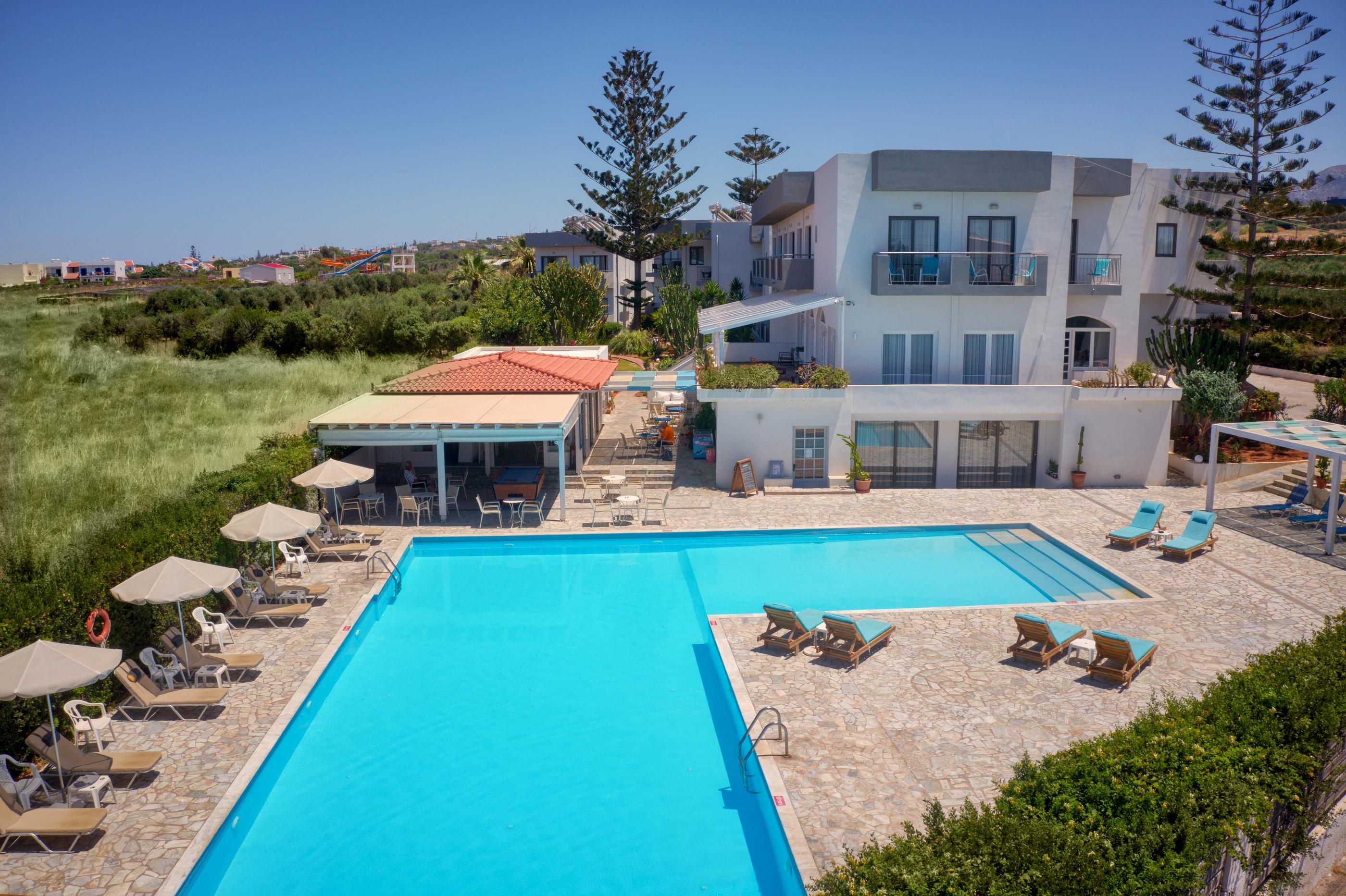 Oasis Beach Hotel - Adults Only Anissaras Bagian luar foto