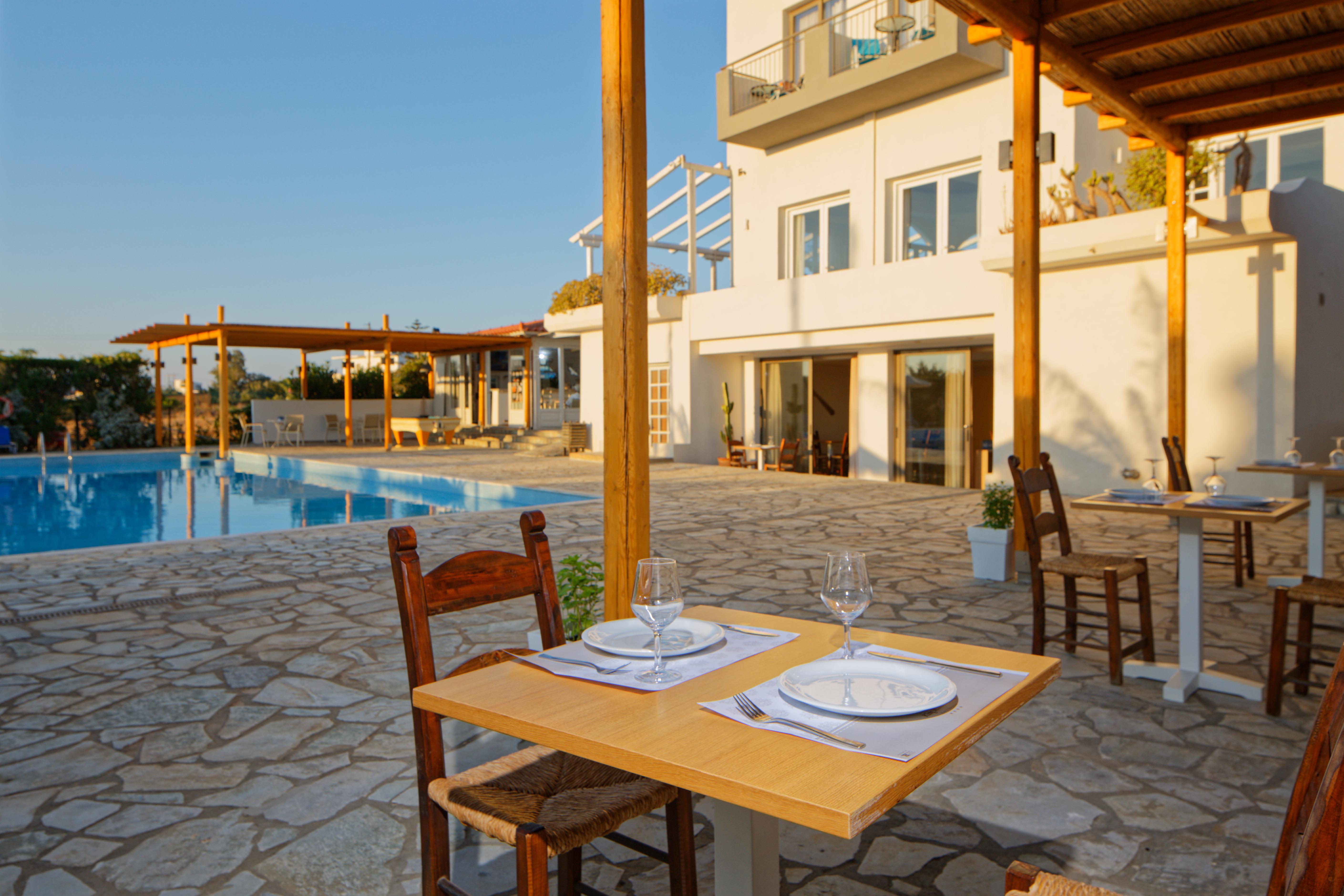 Oasis Beach Hotel - Adults Only Anissaras Bagian luar foto