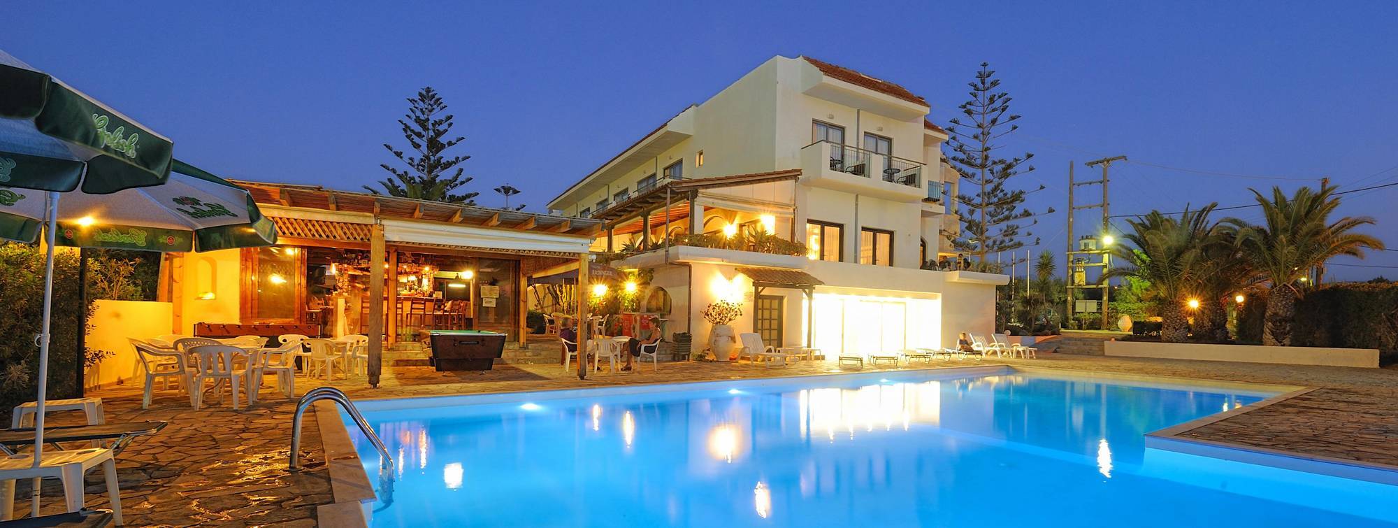Oasis Beach Hotel - Adults Only Anissaras Bagian luar foto